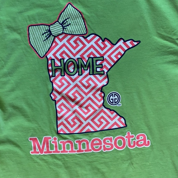 Girlie Girl Minnesota Home T-Shirt - Picture 2 of 4